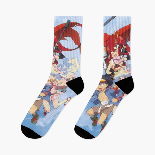 Aperçu de l'œuvre Kamina Gurren Lagann Sky Adventure Anime Group Energy créée et vendue par bystudiolereve.
