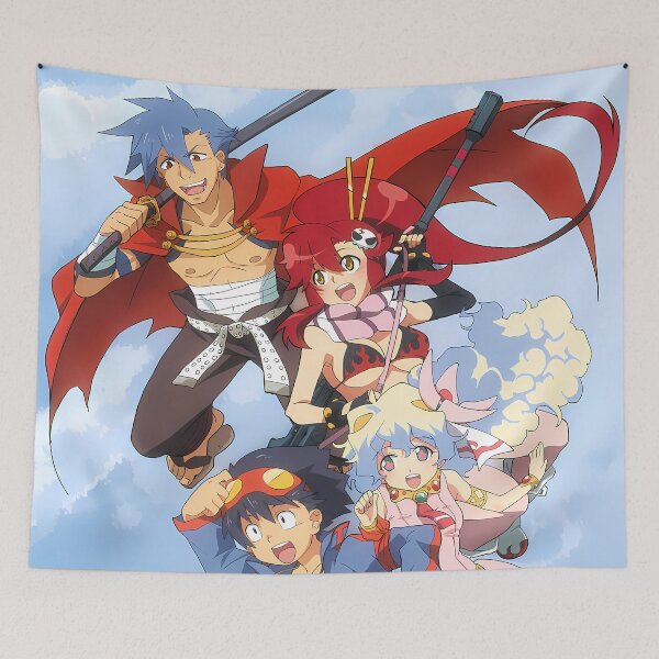 Item preview, Kamina Gurren Lagann Sky Adventure Anime Group Energy designed and sold by bystudiolereve.