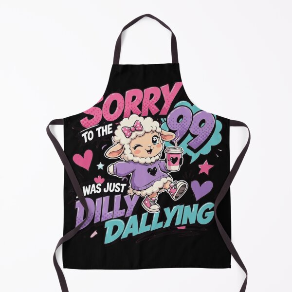 Item preview, Sorry To The 99 I Was Just Dilly Dallying Cute Sheep Coffee designed and sold by haitrieuic96.