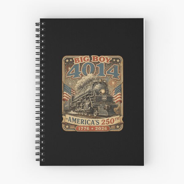 Item preview, Big Boy 4014 Train 4th of July Retro US Flag Vintage designed and sold by thomas-frame.