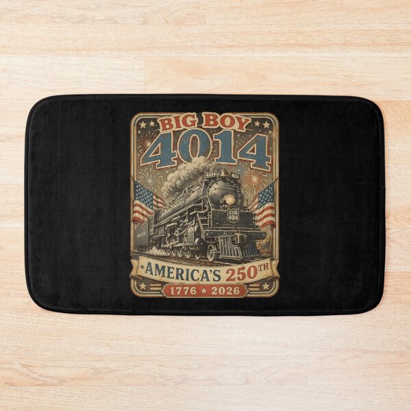 Item preview, Big Boy 4014 Train 4th of July Retro US Flag Vintage designed and sold by thomas-frame.