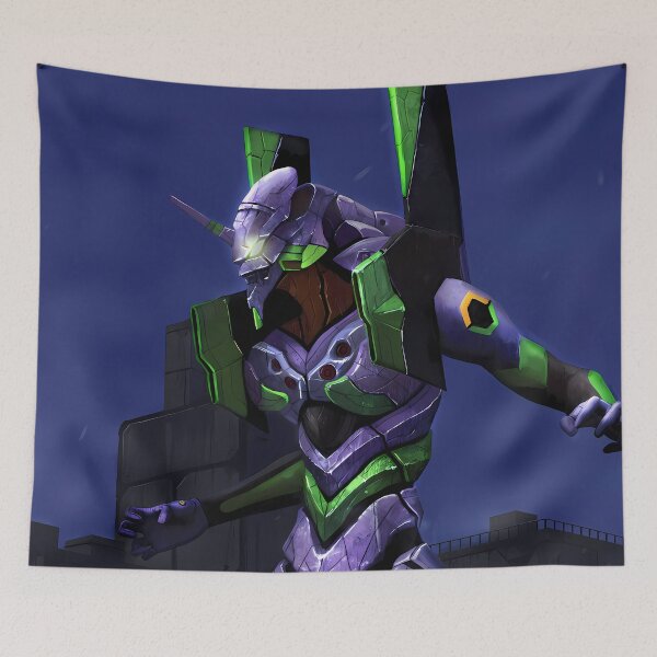 Item preview, Evangelion Unit 01 Neon Genesis Evangelion City Battle Glow designed and sold by bystudiolereve.