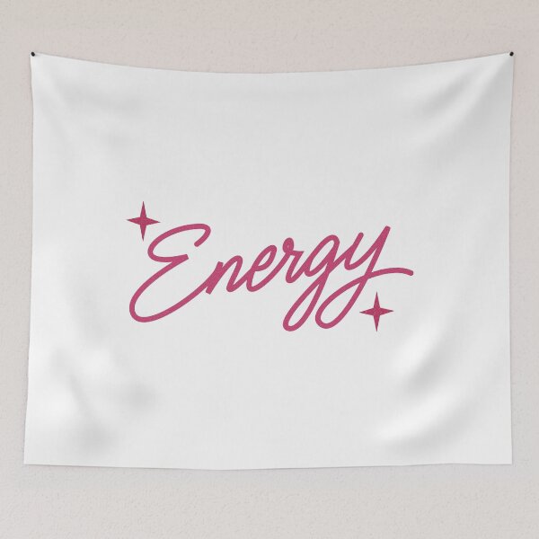 Aperçu de l'œuvre Energy Pink Aesthetic créée et vendue par DesingsTR.