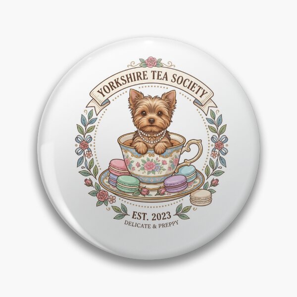 Item preview, Yorkshire Tea Society High Tea Teacup Dog designed and sold by PictoVibe.