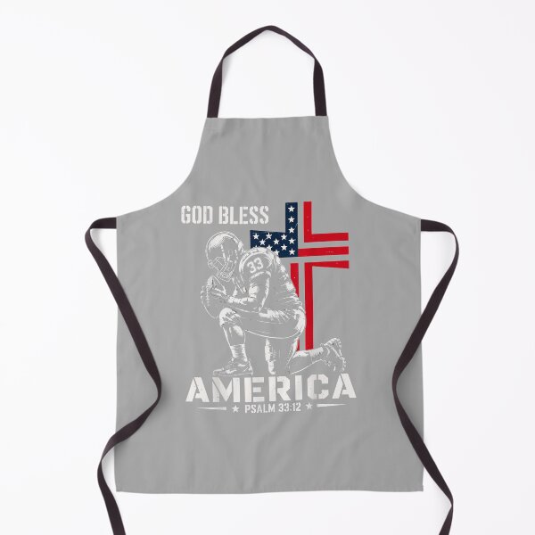 Item preview, Men's God Bless America Patriotic Football Christian Faith designed and sold by ArleneRowe.