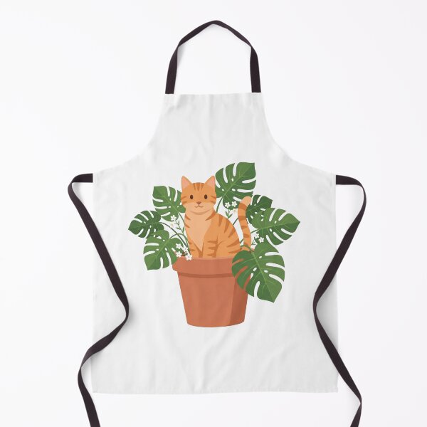Item preview, Cute Cottagecore Cat in Flower Pot Aesthetic Illustration Main Tag: Cat Mom designed and sold by pattman.