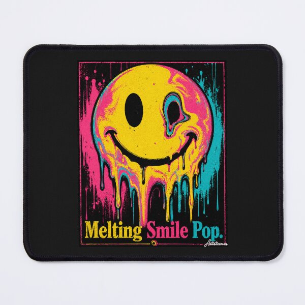 Item preview, Melting Smile Pop Art Color Explosion designed and sold by Artisticanvas.