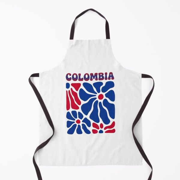 Item preview, Colombia Floral Boho Flowers Cute Groovy Colombian Girl designed and sold by thomas-frame.
