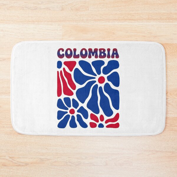 Item preview, Colombia Floral Boho Flowers Cute Groovy Colombian Girl designed and sold by thomas-frame.