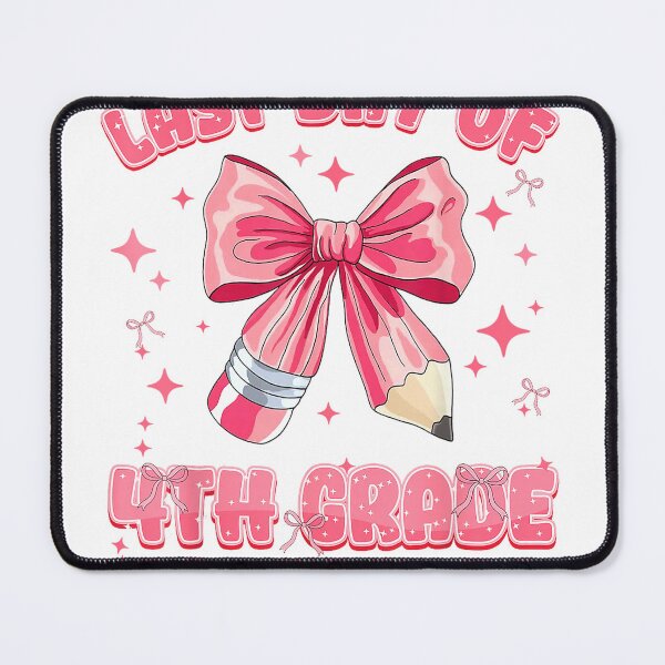 Item preview, Last Day of 4th Grade Fourth Graduation Pencil Coquette Girl T-Shirt designed and sold by Badriiiii.