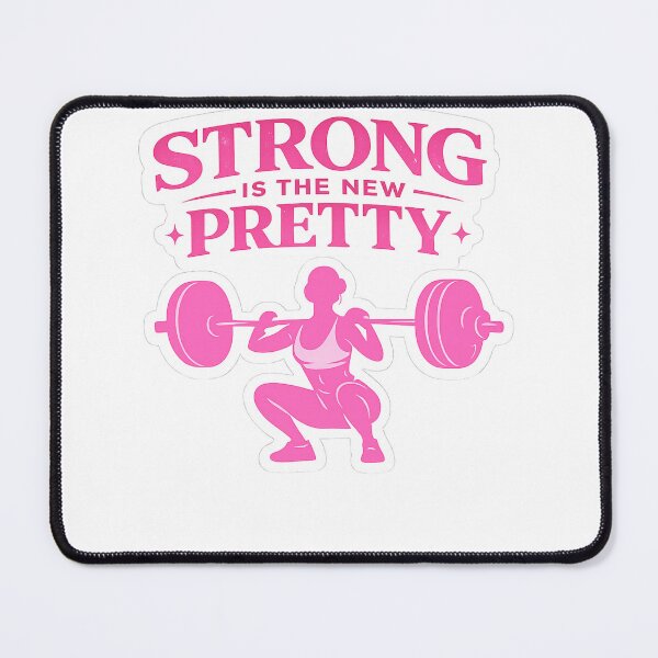 Item preview, Strong Is The New Pretty Funny Female Gym Workout designed and sold by Digistore1221.