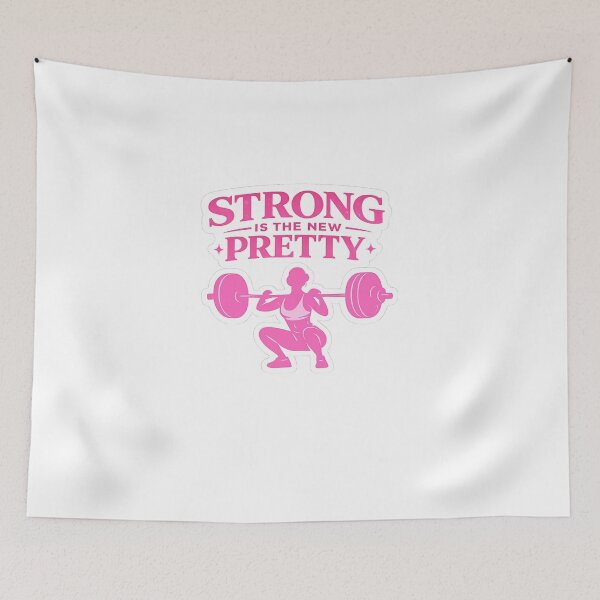 Item preview, Strong Is The New Pretty Funny Female Gym Workout designed and sold by Digistore1221.