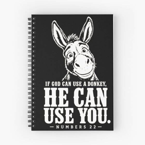Item preview, If God Can Use A Donkey He Can Use You Numbers 22 Bible Verse designed and sold by haitrieuic96.