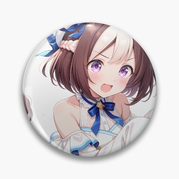 Item preview, Special Week Uma Musume Pretty Derby Blue Idol Spirit designed and sold by bystudiolereve.