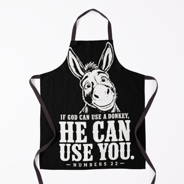 Item preview, If God Can Use A Donkey He Can Use You Numbers 22 Bible Verse designed and sold by haitrieuic96.