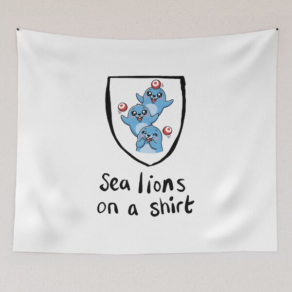 Item preview, Cute Sea Lions On A designed and sold by thomas-frame.