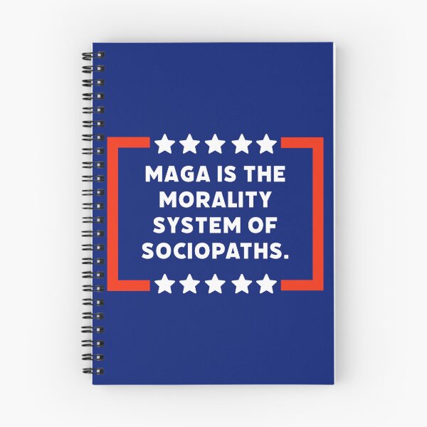 Item preview, MAGA is the morality system of sociopaths.  designed and sold by Rachel the Artist .