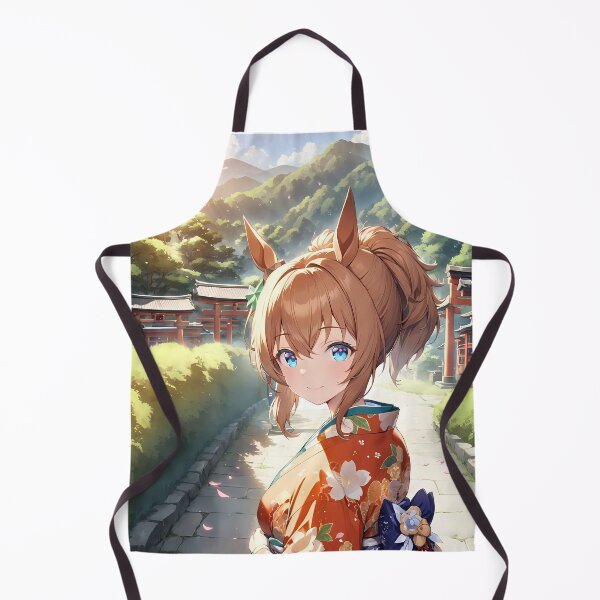 Item preview, Taiki Shuttle Uma Musume Sunset Kimono Garden designed and sold by bystudiolereve.