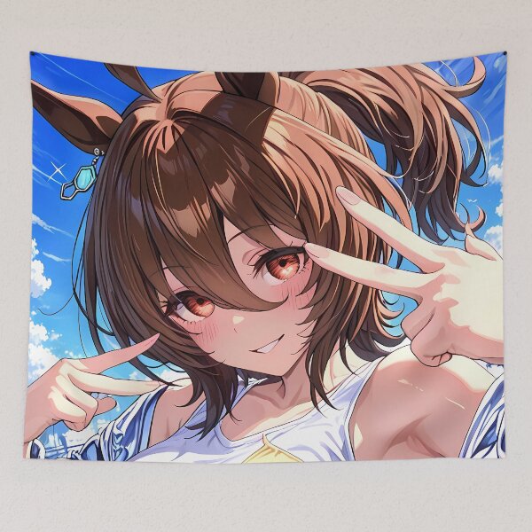 Item preview, Agnes Tachyon Uma Musume Summer Sky Street Energy designed and sold by bystudiolereve.