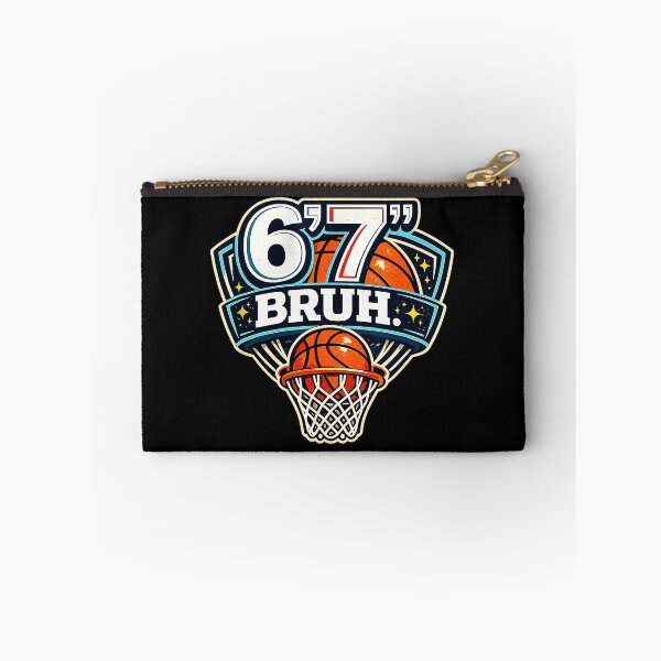 Item preview, 67 Bruh Basketball Humor with Retro Sports Game Vibes designed and sold by allistermariam.