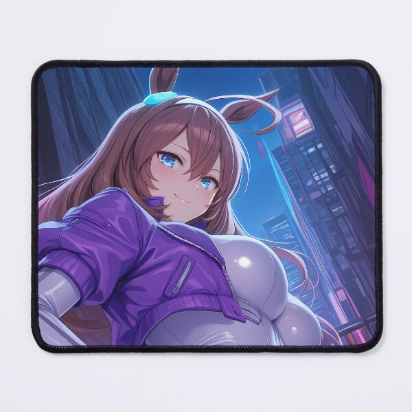 Item preview, Mihono Bourbon Uma Musume Neon City Cyber Glow designed and sold by bystudiolereve.