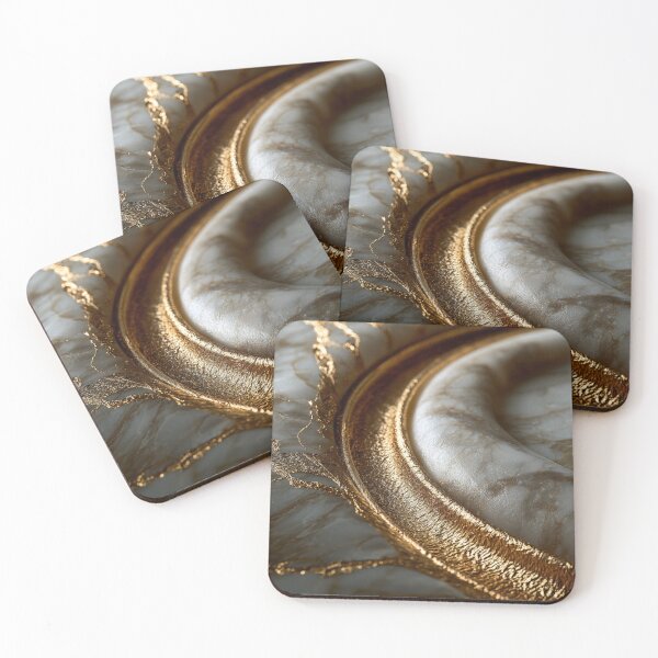 Item preview, Gold Marble Abstract Art | Luxury Neutral Print designed and sold by GSizzle1.