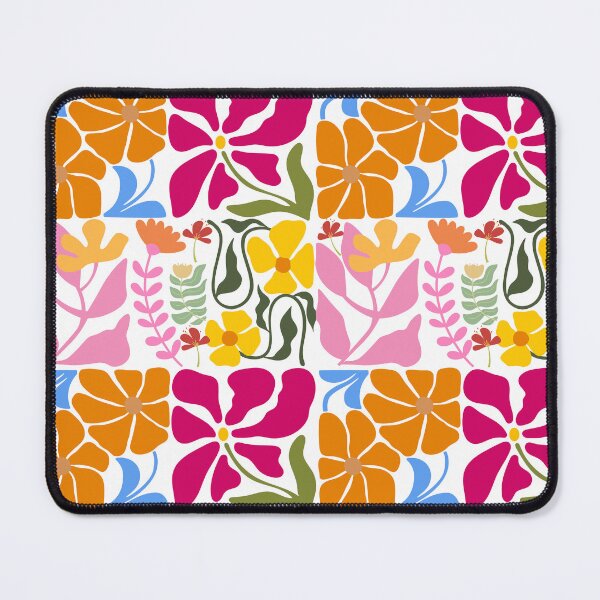 Item preview, Abstract Groovy 70s Flower Pattern designed and sold by shazdesign24.