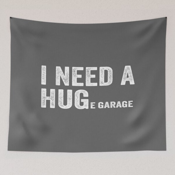 Item preview, I Need A Huge Garage Funny Mechanic Car designed and sold by KristineLi.