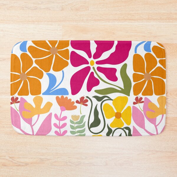 Item preview, Abstract Groovy 70s Flower Pattern designed and sold by shazdesign24.
