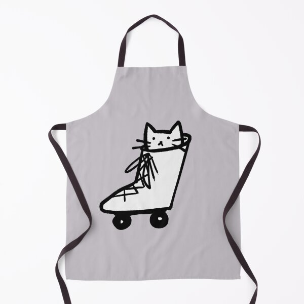 Item preview, Roller Skating Cat Doodle designed and sold by sunlucky.