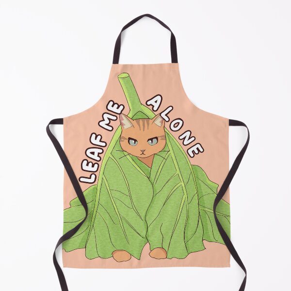 Item preview, Leaf Me Alone Cat designed and sold by Amberein.