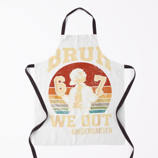 Item preview, Last Day of School Bruh We Out Kindergarten Graduation 6 7 T-Shirt designed and sold by ‘Nothing Scares Me’ Store.
