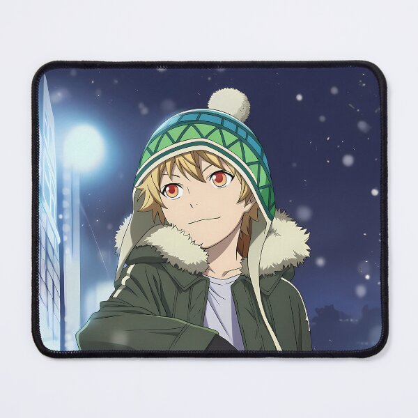 Item preview, Yukine Noragami Snowy City Beanie Winter Night Mood designed and sold by MicaheHaffner.