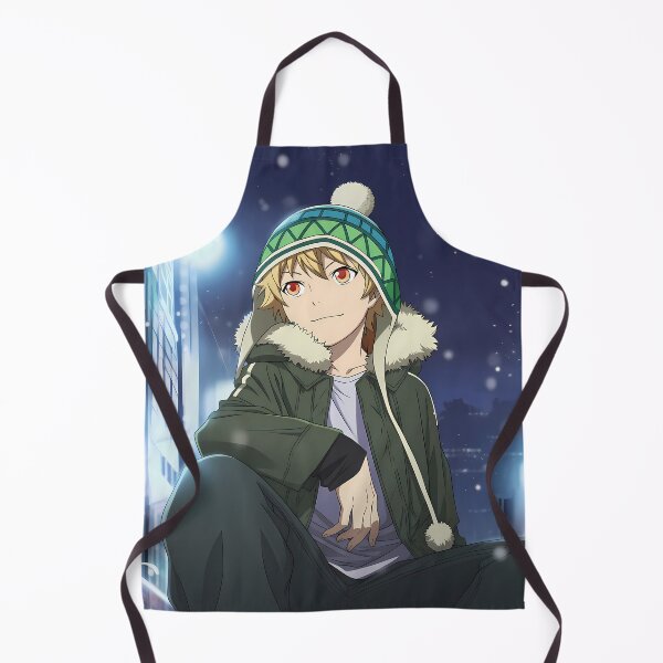 Item preview, Yukine Noragami Snowy City Beanie Winter Night Mood designed and sold by MicaheHaffner.