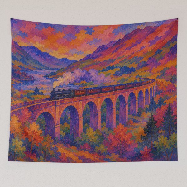 Item preview, Glenfinnan Viaduct, Scotland designed and sold by Kipepeo2025.