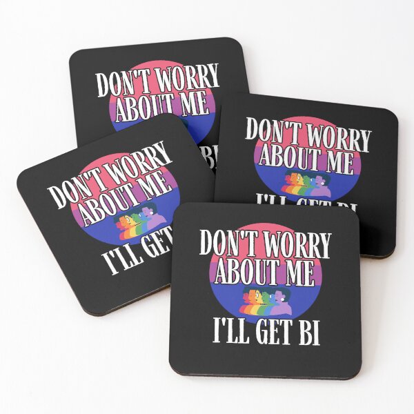 Item preview, Don't Worry About Me I'll Get Bi Bisexual Pride designed and sold by Flirt-Teez.
