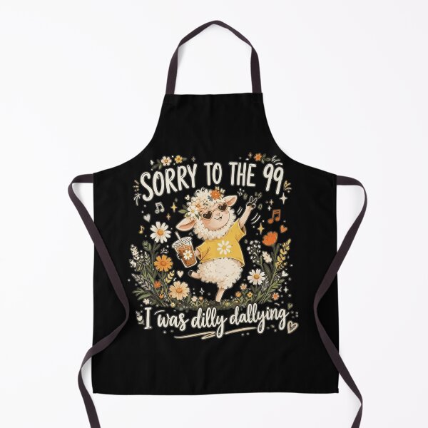 Item preview, Cute Sheep Dilly Dallying Retro Coffee Lover Design designed and sold by haitrieuic96.
