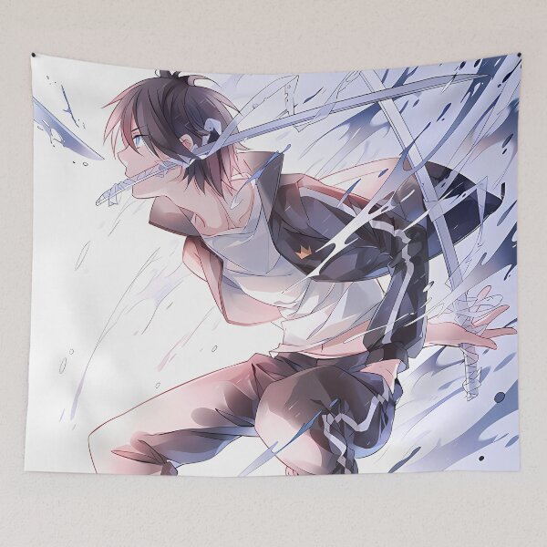 Item preview, Yato Noragami Dynamic White Motion Burst designed and sold by MicaheHaffner.