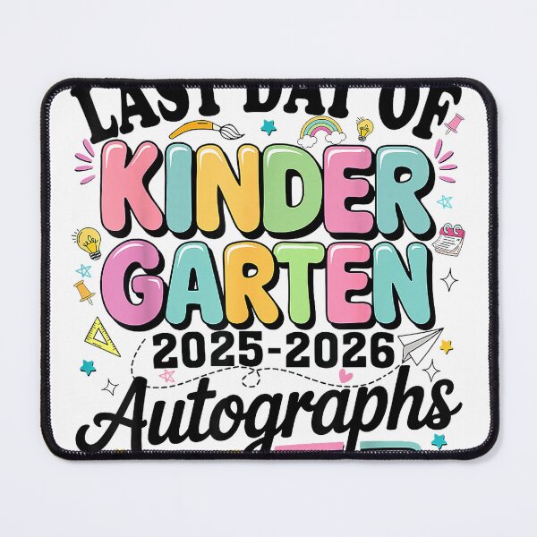 Item preview, Camiseta de graduación de kínder del último día de clases, autógrafos 2026 designed and sold by DArtfulStudio.