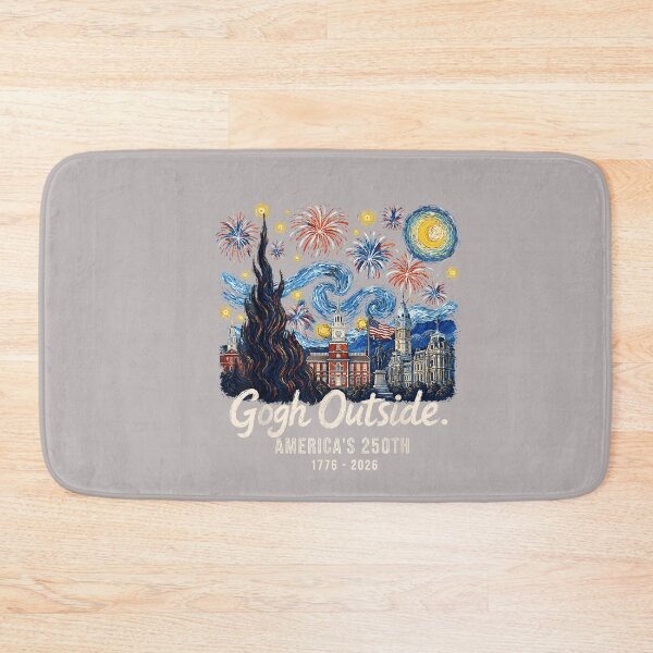Item preview, Gogh Outside America's 250th 1776 2026 Starry Night USA designed and sold by mjohnson9.