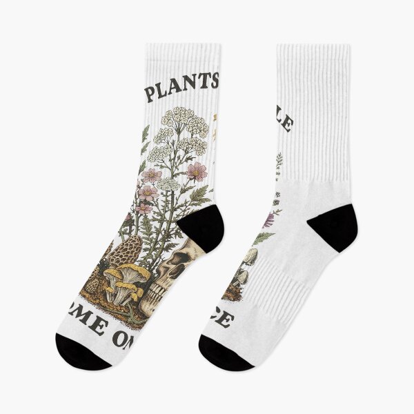 Item preview, All Plants Are Edible Some Only Once Vintage Skull designed and sold by charoen-design.