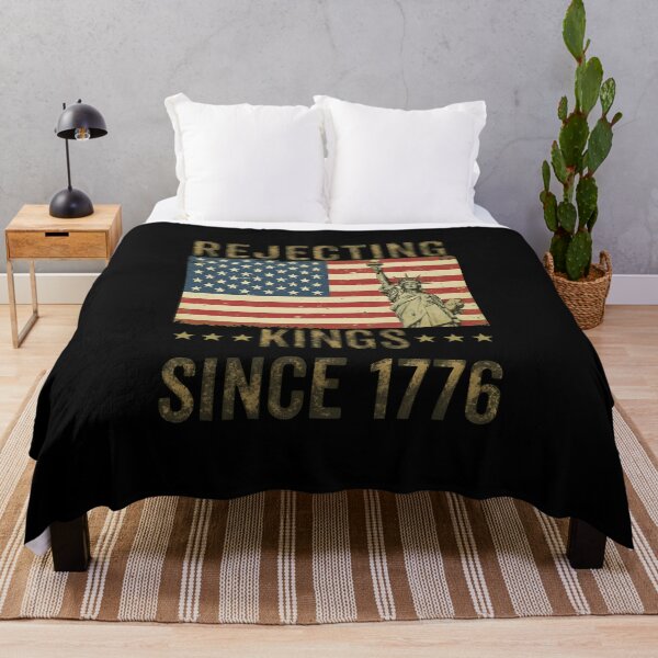 Item preview, Rejecting Kings Since 1776 American Flag Patriotic Freedom designed and sold by thomas-frame.