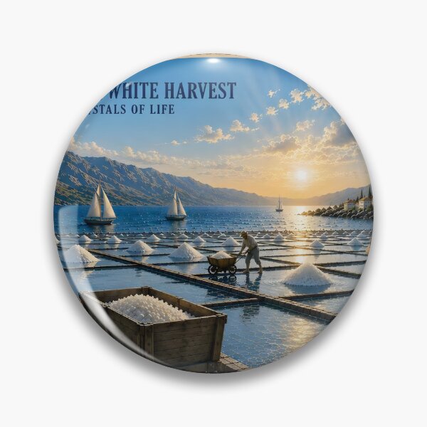 Item preview, Food heritage collection-Vintage Salt Heritage Crystals of Life Art Print designed and sold by Easternpantry.