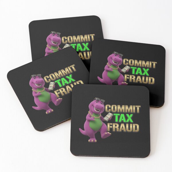 Item preview, B A R N E Y-Commit-Tax-Fraud Customize  designed and sold by goerelikothon.