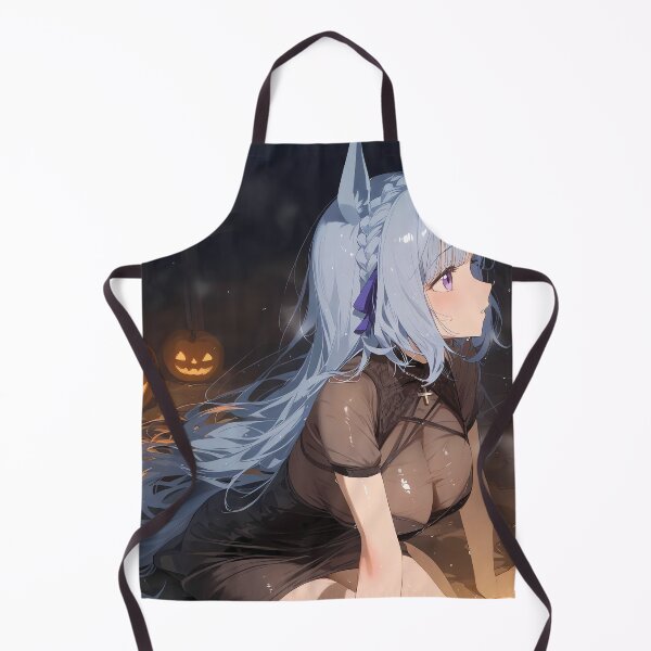 Item preview, Mejiro Ardan Uma Musume Halloween Side Profile Pumpkin Glow designed and sold by MicaheHaffner.