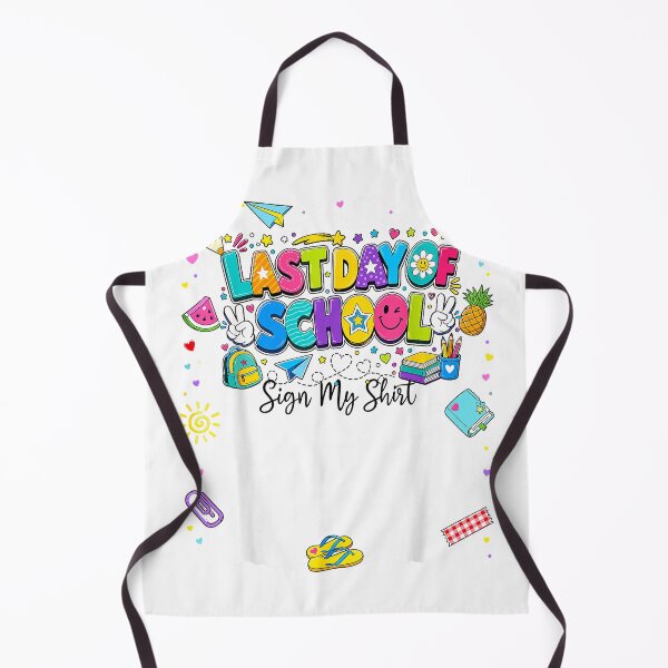 Item preview, Last Day of School Sign My Shirt Boy Girl Kid Graduation T-Shirt designed and sold by Ascendly.