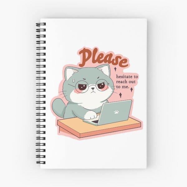 Item preview, Please Hesitate to Reach Out Cat designed and sold by Amberein.