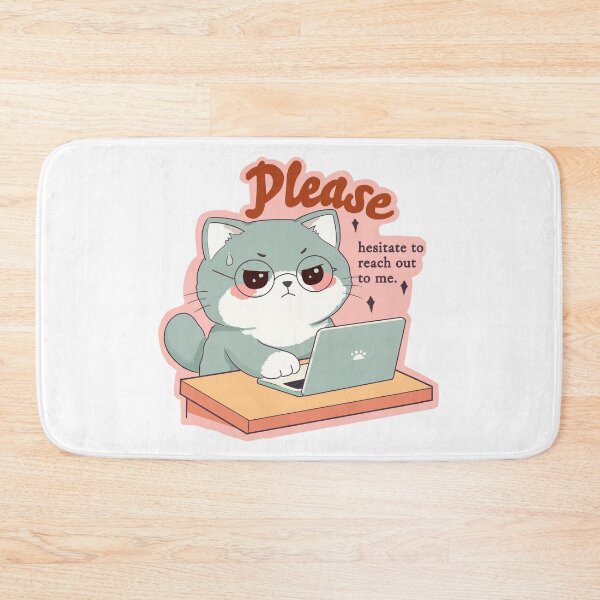 Item preview, Please Hesitate to Reach Out Cat designed and sold by Amberein.