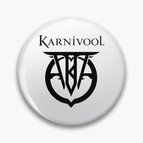 Item preview, Karnivool Futuristic Metal Band Logo designed and sold by MystiColo.