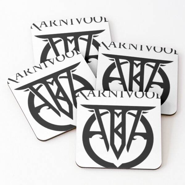 Item preview, Karnivool Futuristic Metal Band Logo designed and sold by MystiColo.